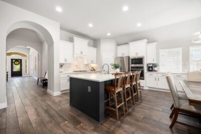 Updated kitchen photography used to relaunch a Cane Island listing