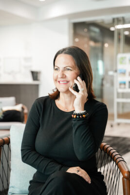 A title company representative confirming wire instructions to prevent real estate fraud