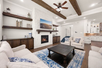 : Bright, move-in-ready home interior in Katy, Texas, prepared for a fall listing