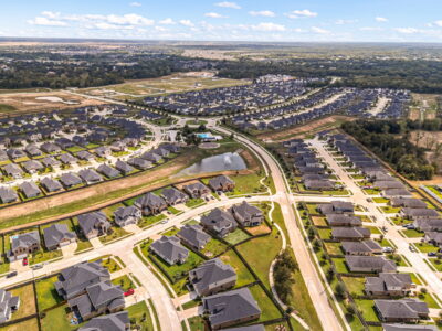 “A Houston real estate market update showing homes for sale in a Katy-area neighborhood”