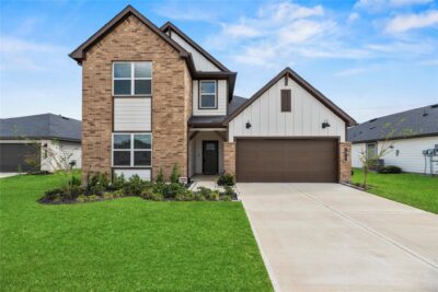 Two-story home for sale in Katy, Texas, as Katy home sellers adjust to higher mortgage rates